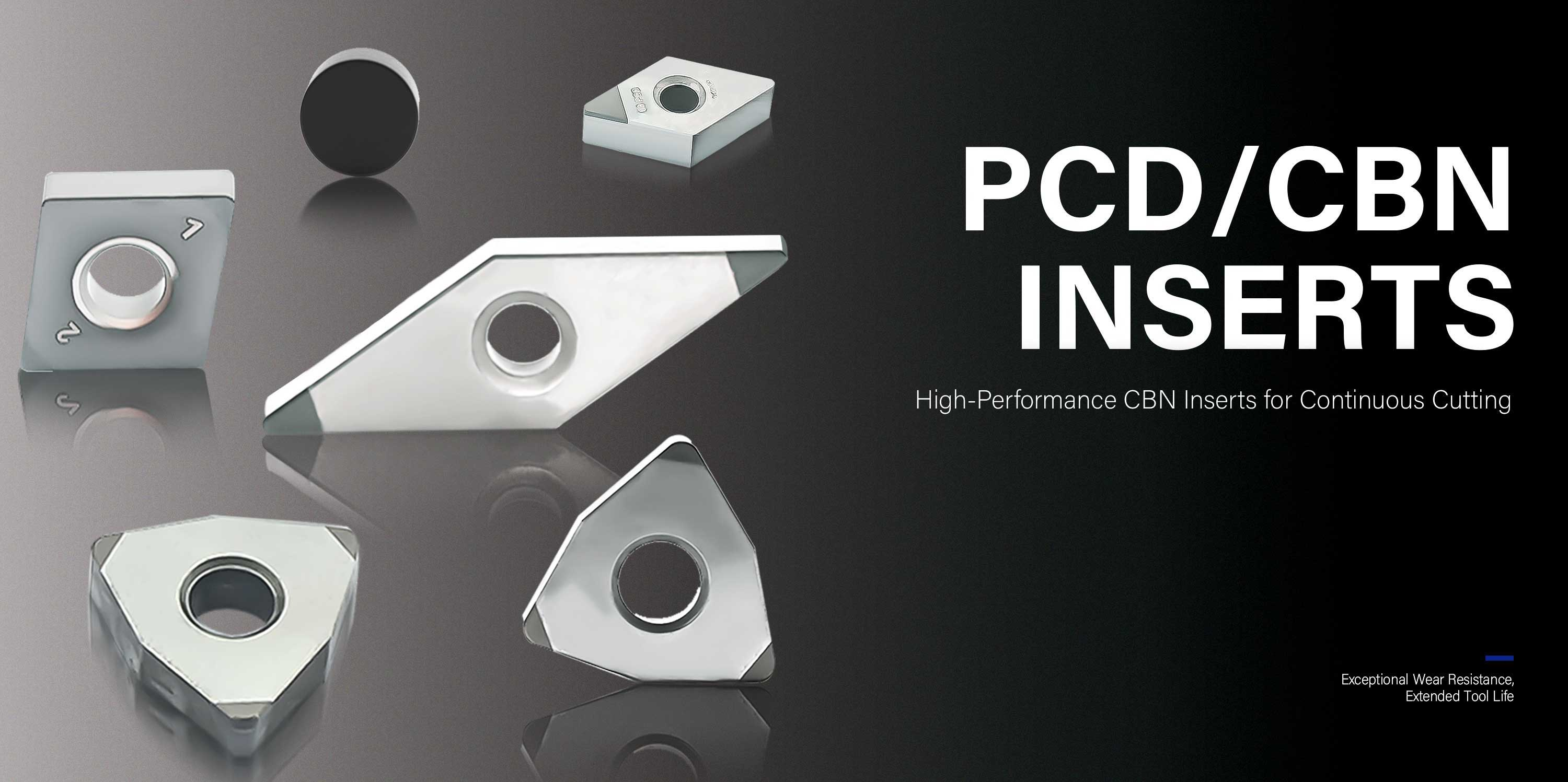 PCD/CBN INSERTS